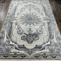 Турецкий ковер Исфахан 29067 Крем-Коричневый